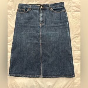Gap Classic Denim Skirt